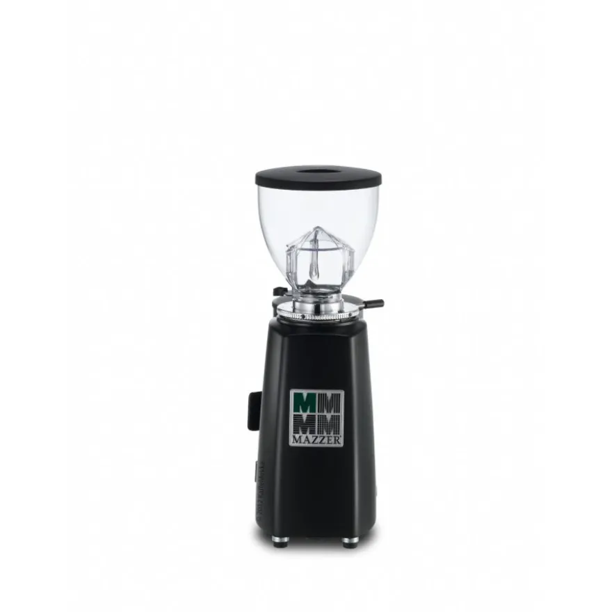 Mazzer Mini Manual Doser espressomylly, musta