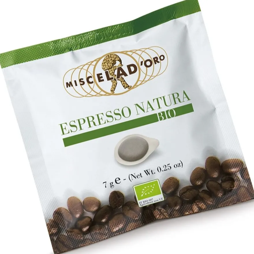 Miscela d'Oro Espresso Natura E.S.E.luomu-espressonapit