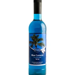 Modo No Added Sugar Blue Curaçao makusiirappi 750 ml