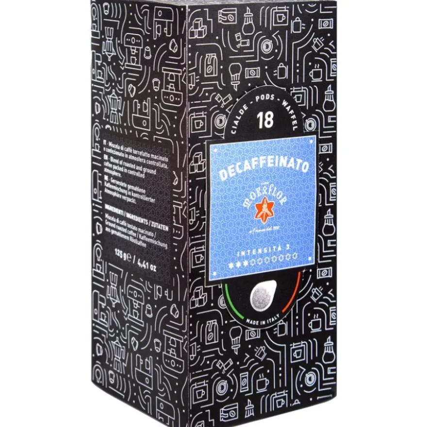 Mokaflor Decaffeinato kofeiinittomat E.S.E. espressonapit 18 kpl