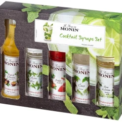 Monin Cocktail Set 5 x 50 ml makusiirappia