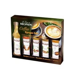 Monin Coffee Set 5 x 50 ml makusiirappia