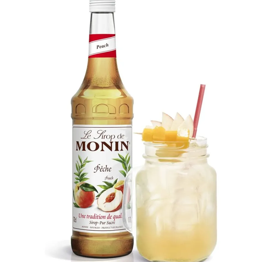 Monin Peach makusiirappi 700 ml