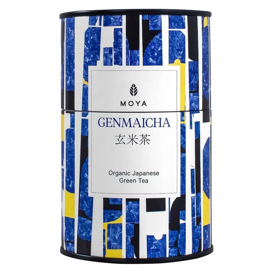 Moya Genmaicha japanilainen vihreä tee 60 g