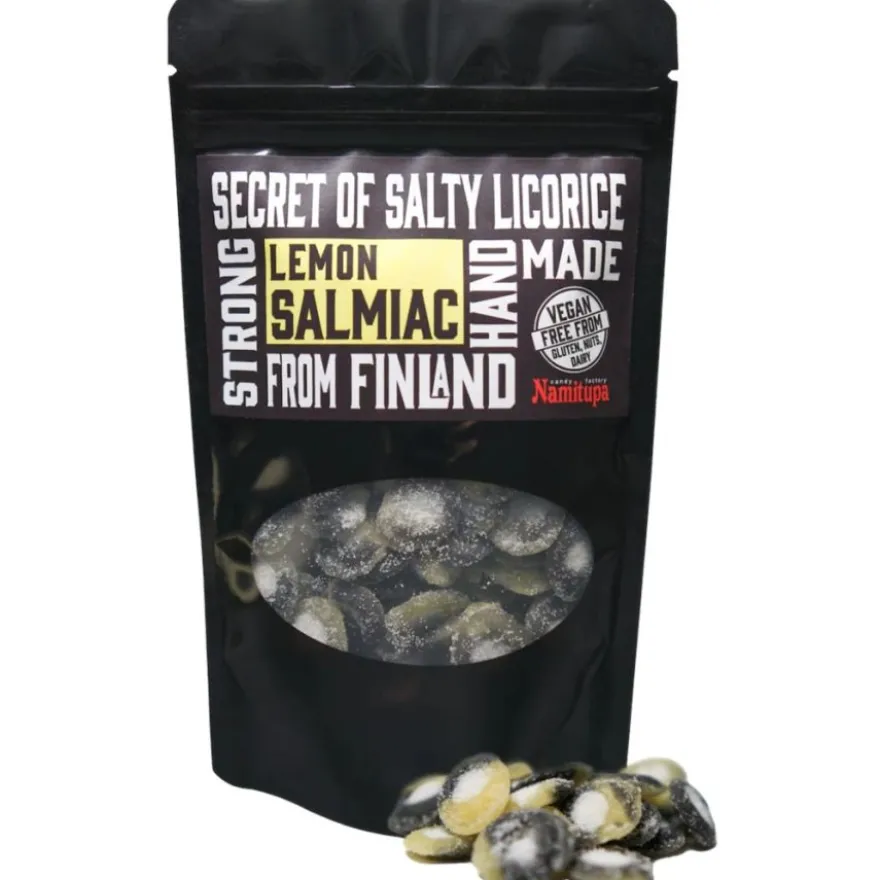 Namitupa Lemon Salmiac - sitruunasalmiakki 100 g