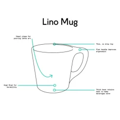 notNeutral Lino Mug -muki 300 ml, Stone