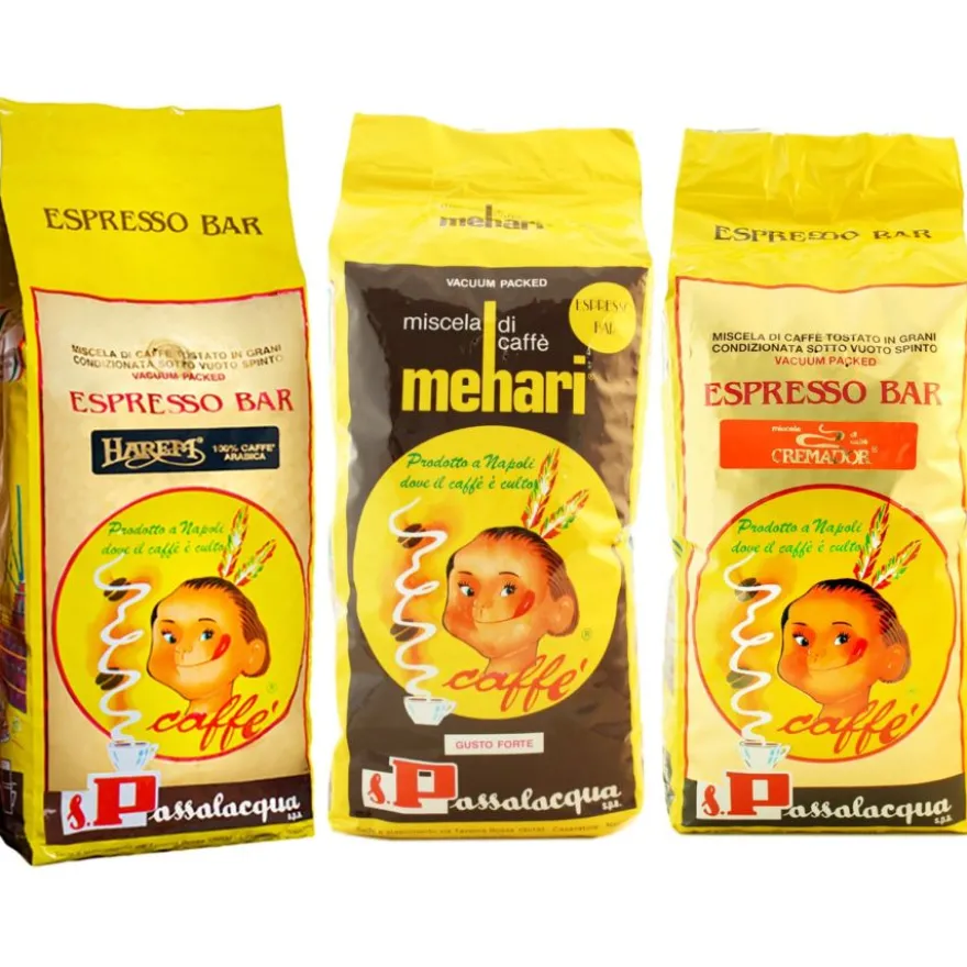 Passalacqua espressokahvit 3 x 1 kg