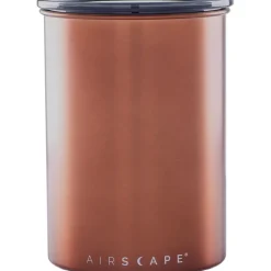 Planetary Design Airscape® Classic Stainless Steel säilytyspurkki, harjattu kupari
