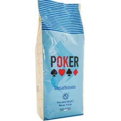 Poker Decaffeinato kofeiinittomat kahvipavut 500 g