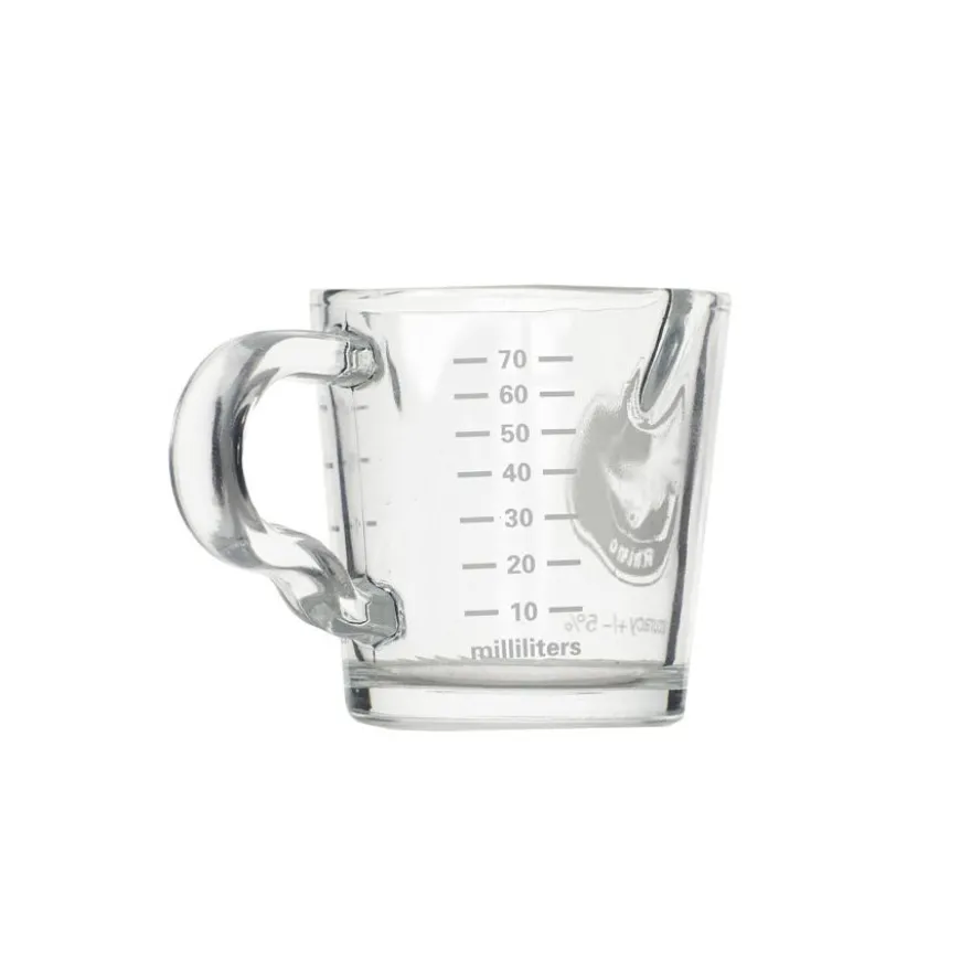 Rhinowares Double Shot Glass With Handle 70 ml