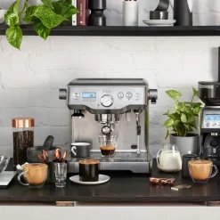 Sage the Dual Boiler BES920 espressokeitin, hopea