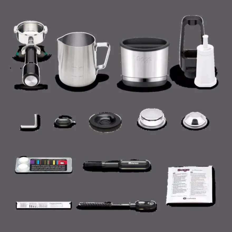 Sage the Oracle Jet SES985BSS espressokeitin, harjattu teräs