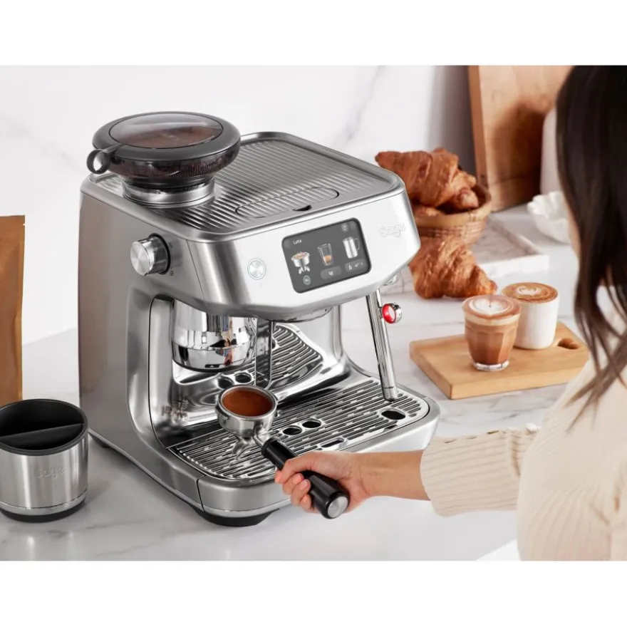 Sage the Oracle Jet SES985BSS espressokeitin, harjattu teräs