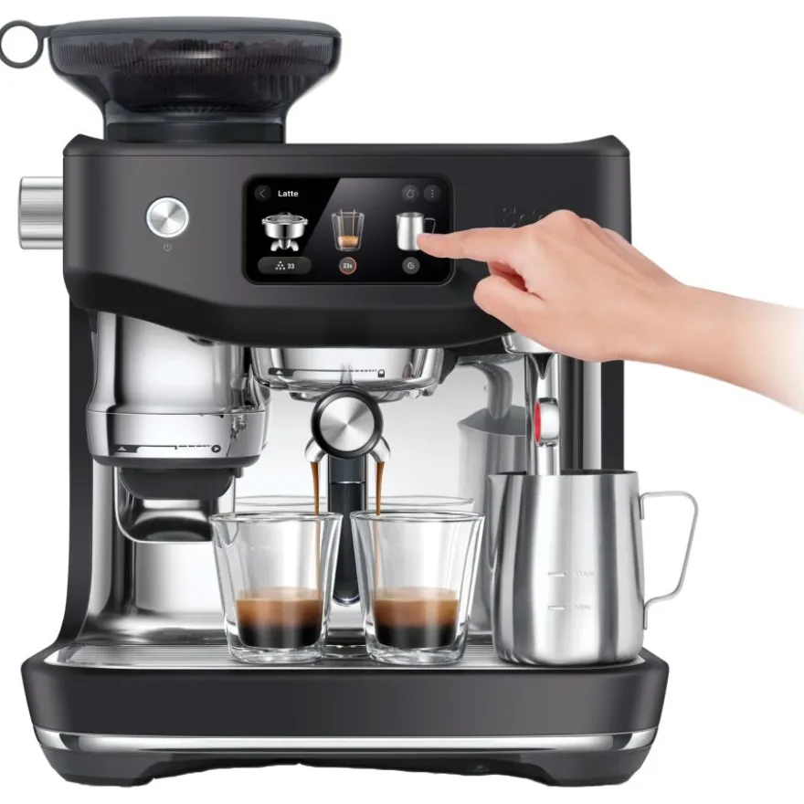 Sage the Oracle Jet SES985BSS espressokeitin, harjattu teräs