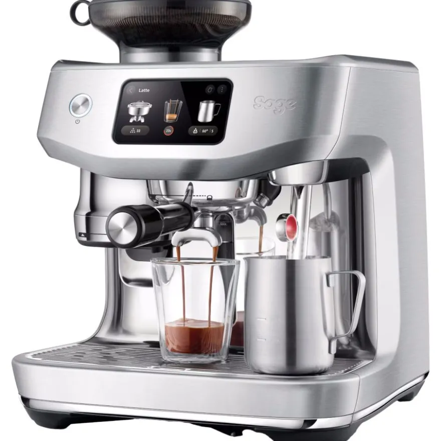 Sage the Oracle Jet SES985BSS espressokeitin, harjattu teräs