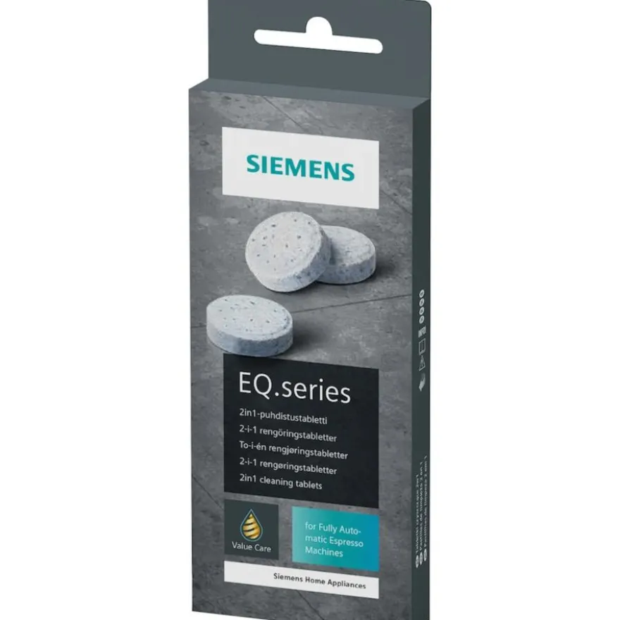 Siemens EQ.series puhdistustabletit kahvikoneelle, 10 kpl