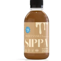 Sippa Sweet Vanilla sokeriton makusiirappi 250 ml