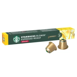 Starbucks Blonde Espresso Decaf kofeiinittomat Nespresso-yhteensopivat kahvikapselit 10 kpl