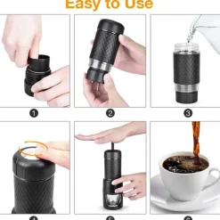 Staresso Basic (kapseli & jauhettu kahvi) kannettava espressokeitin