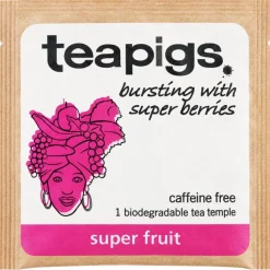 Teapigs Super Fruit, laatikko 50 teepussia