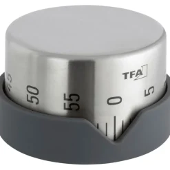 TFA analoginen keittiöajastin, teräs