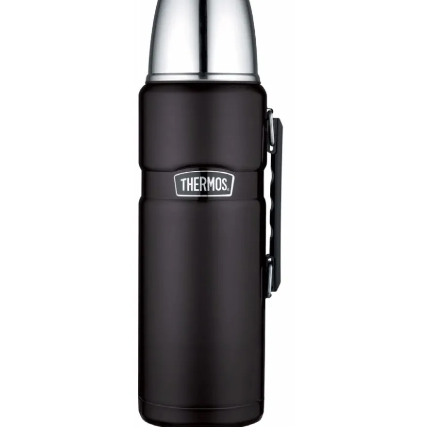 Thermos Stainless King termospullo 2000 ml, Matte Black