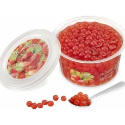 TIFC Boba Bubble Tea kuplatee-helmet, Strawberry 450 g