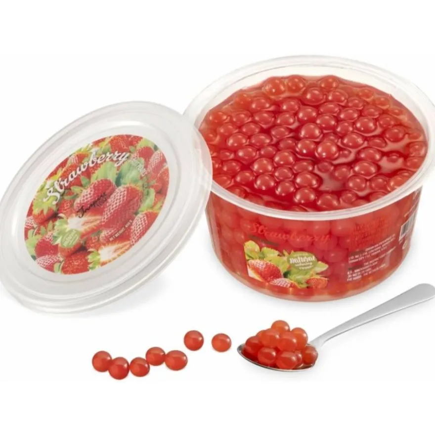 TIFC Boba Bubble Tea kuplatee-helmet, Strawberry 450 g