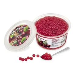 TIFC Boba Bubble Tea kuplatee-helmet, Cherry 450 g
