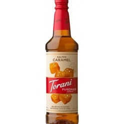 Torani Puremade Salted Caramel makusiirappi 750 ml PET