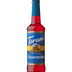 Torani Sugar Free Strawberry sokeriton makusiirappi 750 ml PET