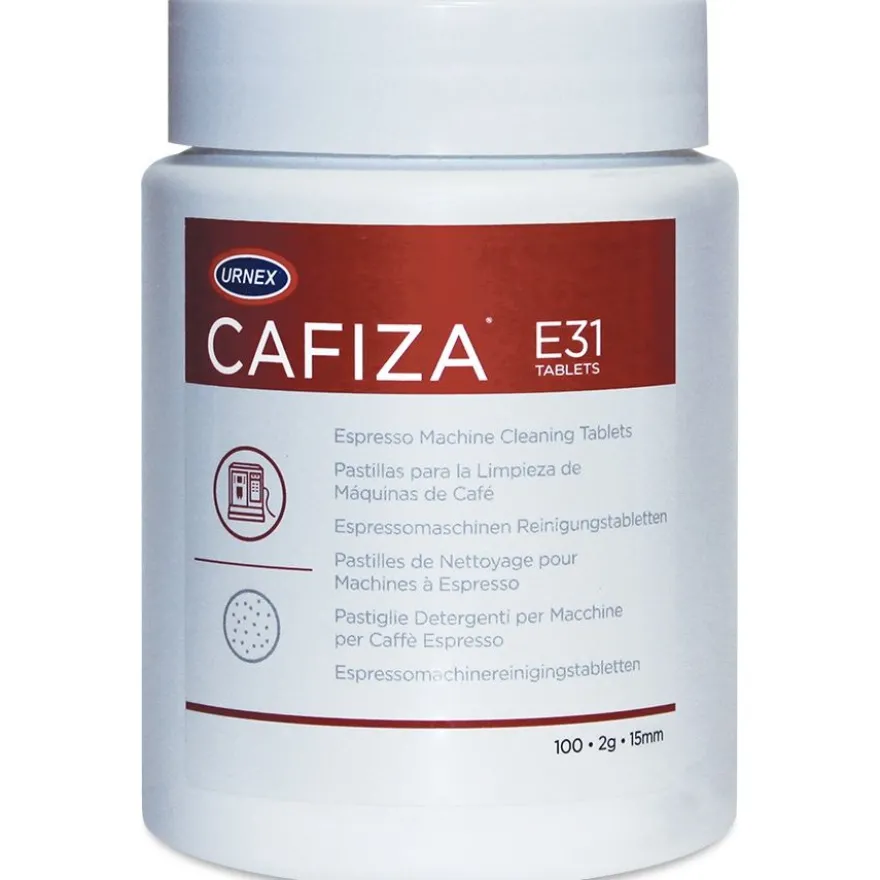 Urnex Cafiza E31 puhdistustabletit espressolaitteille