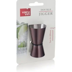 Vacu Vin Double Jigger viinamitta, rosteri