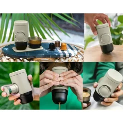 Wacaco Minipresso NS2 kannettava espressokeitin kahvikapseleille